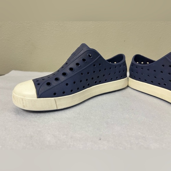Native Shoes Jefferson Navy Kids Size 13 - Picture 4 of 7